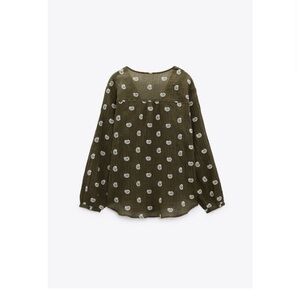 EMBROIDERED RUSTIC TOP new